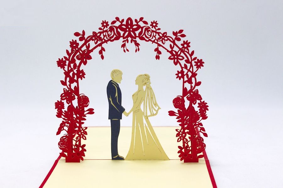 3D card - Our big day - NV52