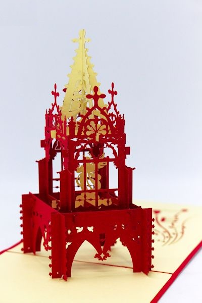3D Christmas Card - Holy See Christmas - NON44