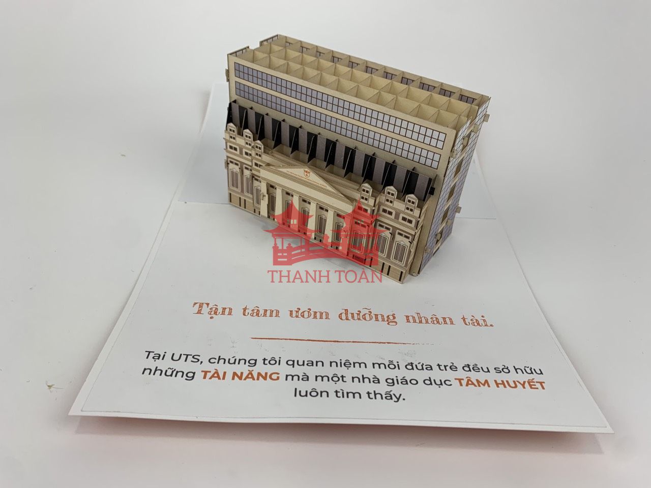 Customized Pop Up Card May 2021 UTS School (FOR REFERENCE) 3D Pop Up Card