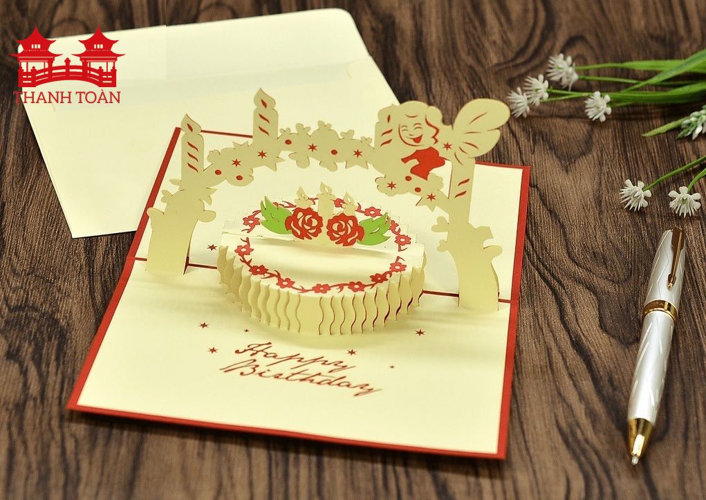 T100 Birthday Cake for Baby Girl (MEDIUM)