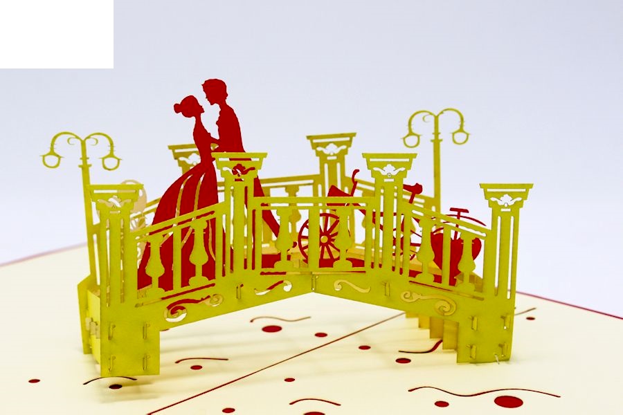 Thanh Toan 3D Card - Bridge of Love - L54