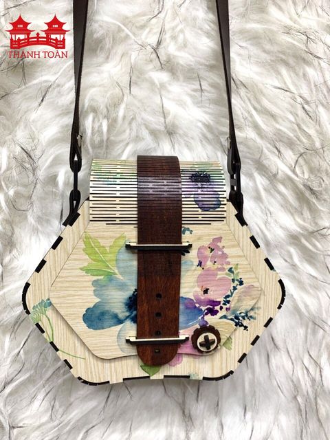 Wooden Handbag Code TX16