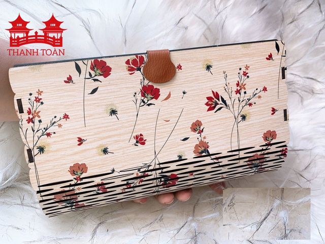 Wooden Wallet Code VCT02