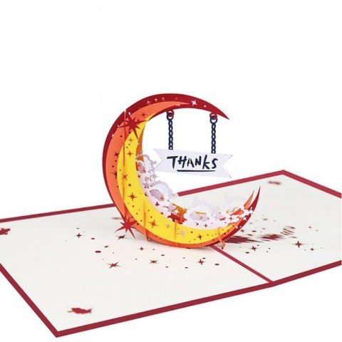 3d card - Thank you moon - NV97