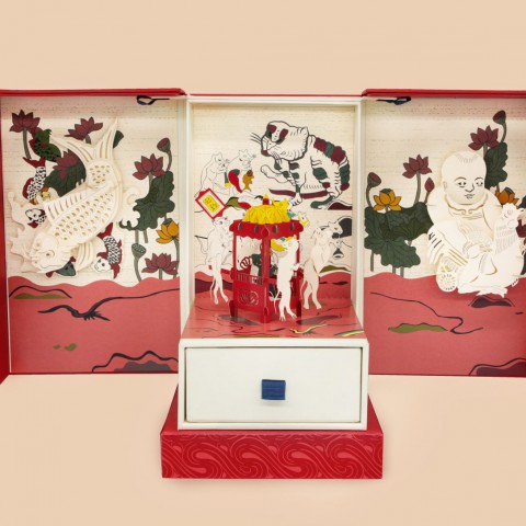 3D Pop Up Box - Dong Ho Painting (For Ref.)