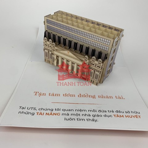 Customized Pop Up Card May 2021 UTS School (FOR REFERENCE) 3D Pop Up Card