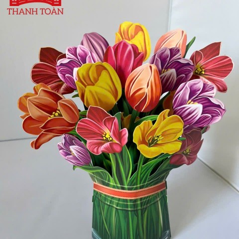 FB04 - Coloful Tulips