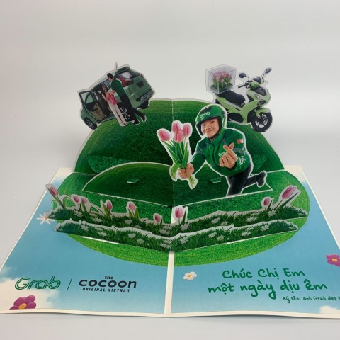 Grab has launched a flower delivery service.