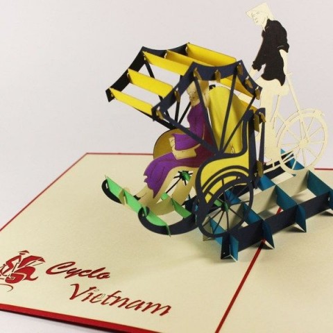 L21 Cyclo 3D Pop Up Card