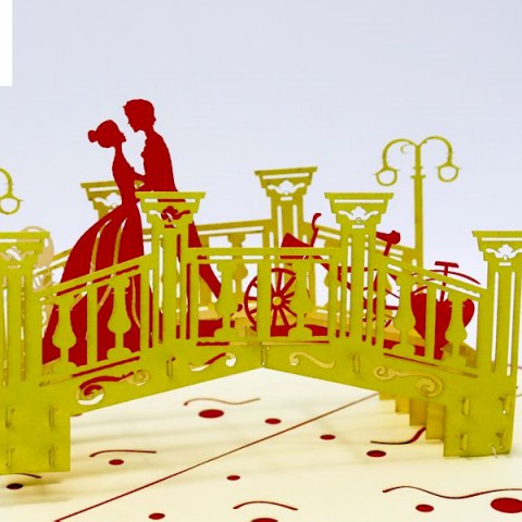 Thanh Toan 3D Card - Bridge of Love - L54